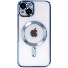 Motto Ticaret Mey Ithalat®   iPhone 14 Plus Kılıf Kross Magneticsafe Kapak - Sierra Blue