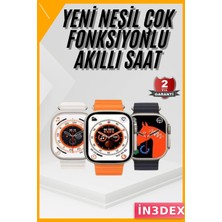 İn3dex Akıllı Saat Nabız Ölçer Uyku Takibi Suya Dayanıklı Android Ios