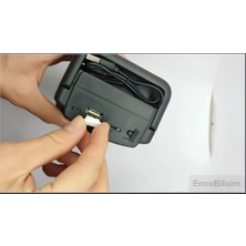 Özbience 5'li Beyaz USB Soket Koruyucu Tıpalar, Toz ve Kir Koruma Seti