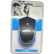 Özbience Dayanıklı Kablolu Mouse 143CM USB HDX3260 Dpı 800, Uzun Ömürlü ve Güvenilir