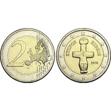 Emir Koleksiyon Coin & Paper Collection Avrupa - Cyprus 2 Euro Koleksiyon Para Çil ( Unc )