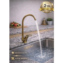 Mixsa Lüx Eskitme Su Arıtma Cihazı Musluğu Bataryası