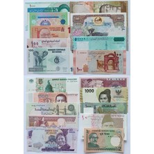 Emir Koleksiyon Coin & Paper Collection Farklı Ülkeler Kağıt Para Seti Çil 20 Farklı Para 20 Farklı Ülke Çil ( Unc ) Koleksiyon Para