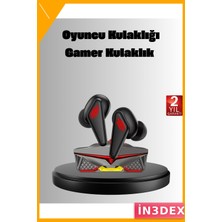 İn3dex Düşük Gecikmeli Bluetooth Oyun Kulaklığı 45MS 3D Ses