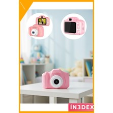 İn3dex Mini Dijital Kamera Hd Video Fotoğraf Çekim Şarjlı Taşınabilir Kayıt Cihazı