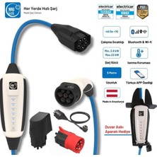 Nrgkick Sabit Standart Set 32A 22KW 5 Metre Monofaze & Trifaze Wifi + Bluetooth