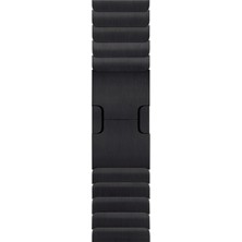 Delixa Watch Band - Baklalı Model Bilezik - 38 mm - Uzay Siyahı - Size