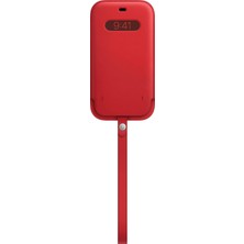 Delixa iPhone 12 Için Magsafe Özellikli Deri Zarf Kılıf - (Product)