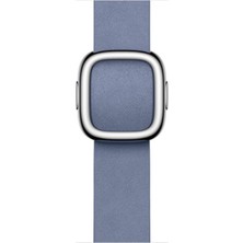 Delixa Watch Band - Tokalı Kayış - 41 mm - Lavanta Mavisi - Büyük Boy