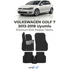 Otocraft Volkswagen Golf 7 (2013-2018) Araca Özel 3D Havuzlu Eva Oto Paspas Full Set 5 Parça