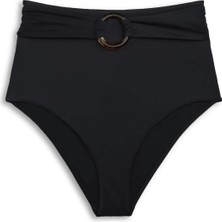 Tommy Hilfiger Siyah Kadın Bikini Alt Classıc Hıgh Waıst