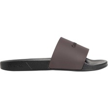 Calvin Klein Siyah - Bordo Erkek Plaj Terliği Ess Slıde Monobrand Cv