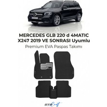 Otocraft Mercedes Glb 220 D 4matic X247 (2019 ve Sonrası) Araca Özel 3D Havuzlu Eva Oto Paspas Full Set 5 Parça