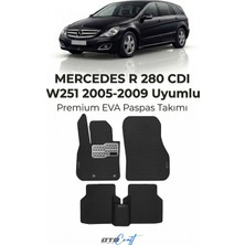 Otocraft Mercedes R 280 Cdı W251 (2005-2009) Araca Özel 3D Havuzlu Eva Oto Paspas Full Set 5 Parça