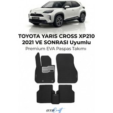 Otocraft Toyota Yaris Cross XP210 (2021 ve Sonrası) Araca Özel 3D Havuzlu Eva Oto Paspas Full Set 5 Parça