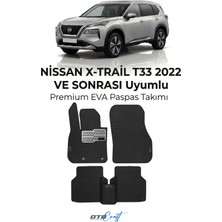 Otocraft Nissan x Trial T33 (2022 ve Sonrası) Araca Özel 3D Havuzlu Eva Oto Paspas Full Set 5 Parça