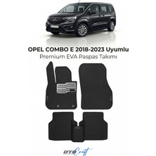 Otocraft Opel Combo E (2018-2023) Araca Özel 3D Havuzlu Eva Oto Paspas Full Set 5 Parça