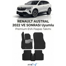 Otocraft Renault Austral (2022 ve Sonrası) Araca Özel 3D Havuzlu Eva Oto Paspas Full Set 5 Parça