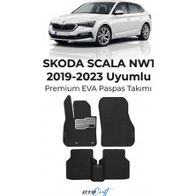 Otocraft Skoda Scala Nw1 (2019-2023) Araca Özel 3D Havuzlu Eva Oto Paspas Full Set 5 Parça