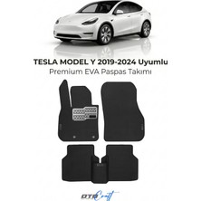 Otocraft Tesla Model Y (2019-2024) Araca Özel 3D Havuzlu Eva Oto Paspas Full Set 5 Parça