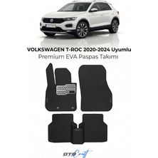 Otocraft Volkswagen T Roc (2020-2024) Araca Özel 3D Havuzlu Eva Oto Paspas Full Set 5 Parça