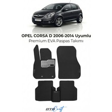 Otocraft Opel Corsa D (2006-2014) Araca Özel 3D Havuzlu Eva Oto Paspas Full Set 5 Parça