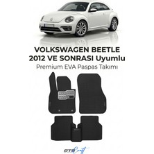 Otocraft Volkswagen Beetle (2012 ve Sonrası) Araca Özel 3D Havuzlu Eva Oto Paspas Full Set 5 Parça