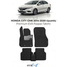 Otocraft Honda City Gm6 (2014-2020) Araca Özel 3D Havuzlu Eva Oto Paspas Full Set 5 Parça