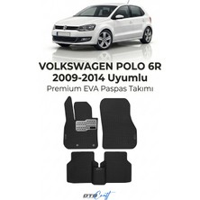 Otocraft Volkswagen Polo 6r (2009-2014) Araca Özel 3D Havuzlu Eva Oto Paspas Full Set 5 Parça
