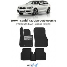 Otocraft Bmw 1 Serisi F20 (2011-2019) Araca Özel 3D Havuzlu Eva Oto Paspas Full Set 5 Parça