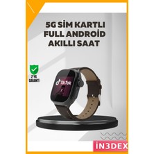 İn3dex Sım Kartlı Akıllı Saat Gps Wifi Bluetooth Amoled Ekran
