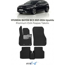 Otocraft Hyundai Bayon Bc3 (2021-2024) Araca Özel 3D Havuzlu Eva Oto Paspas Full Set 5 Parça