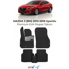 Otocraft Mazda 3 Bm (2013-2019) Araca Özel 3D Havuzlu Eva Oto Paspas Full Set 5 Parça