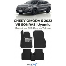 Otocraft Chery Omada 5 (2022 ve Sonrası) Araca Özel 3D Havuzlu Eva Oto Paspas Full Set 5 Parça