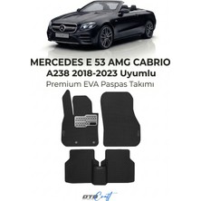 Otocraft Mercedes E 53 Amg Cabrio A238 (2018-2023) Araca Özel 3D Havuzlu Eva Oto Paspas Full Set 5 Parça