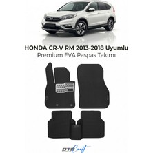 Otocraft Honda Cr V Rm (2013-2018) Araca Özel 3D Havuzlu Eva Oto Paspas Full Set 5 Parça