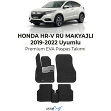 Otocraft Honda Hr V Ru Makyajli (2019-2022) Araca Özel 3D Havuzlu Eva Oto Paspas Full Set 5 Parça