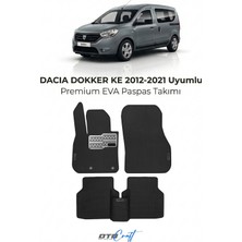 Otocraft Dacia Dokker Ke (2012-2021) Araca Özel 3D Havuzlu Eva Oto Paspas Full Set 5 Parça