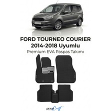 Otocraft Ford Tourneo Courier (2014-2018) Araca Özel 3D Havuzlu Eva Oto Paspas Full Set 5 Parça