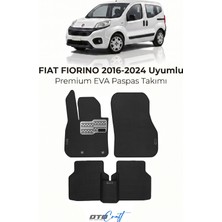 Otocraft Fiat Fiorino (2016-2024) Araca Özel 3D Havuzlu Eva Oto Paspas Full Set 5 Parça