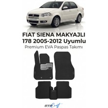 Otocraft Fiat Siena Makyajli 178 (2005-2012) Araca Özel 3D Havuzlu Eva Oto Paspas Full Set 5 Parça
