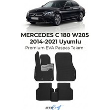 Otocraft Mercedes C 180 W205 (2014-2021) Araca Özel 3D Havuzlu Eva Oto Paspas Full Set 5 Parça