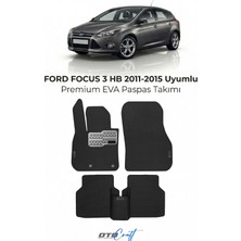 Otocraft Ford Focus 3 Hb (2011-2015) Araca Özel 3D Havuzlu Eva Oto Paspas Full Set 5 Parça