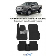 Otocraft Ford Ranger T (2012-2016) Araca Özel 3D Havuzlu Eva Oto Paspas Full Set 5 Parça