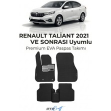 Otocraft Renault Taliant (2021 ve Sonrası) Araca Özel 3D Havuzlu Eva Oto Paspas Full Set 5 Parça