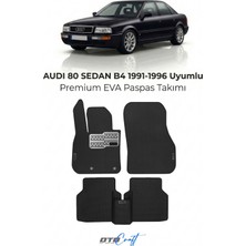 Otocraft Audi 80 Sedan B4 (1991-1996) Araca Özel 3D Havuzlu Eva Oto Paspas Full Set 5 Parça