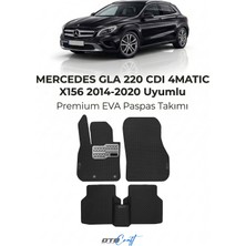 Otocraft Mercedes Gla 220 Cdı 4matic X156 (2014-2020) Araca Özel 3D Havuzlu Eva Oto Paspas Full Set 5 Parça