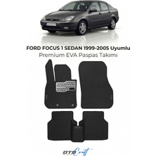 Otocraft Ford Focus 1 Sedan (1999-2005) Araca Özel 3D Havuzlu Eva Oto Paspas Full Set 5 Parça