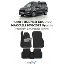 Otocraft Ford Tourneo Courier Makyajli (2018-2023) Araca Özel 3D Havuzlu Eva Oto Paspas Full Set 5 Parça