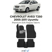 Otocraft Chevrolet Aveo T250 (2005-2011) Araca Özel 3D Havuzlu Eva Oto Paspas Full Set 5 Parça